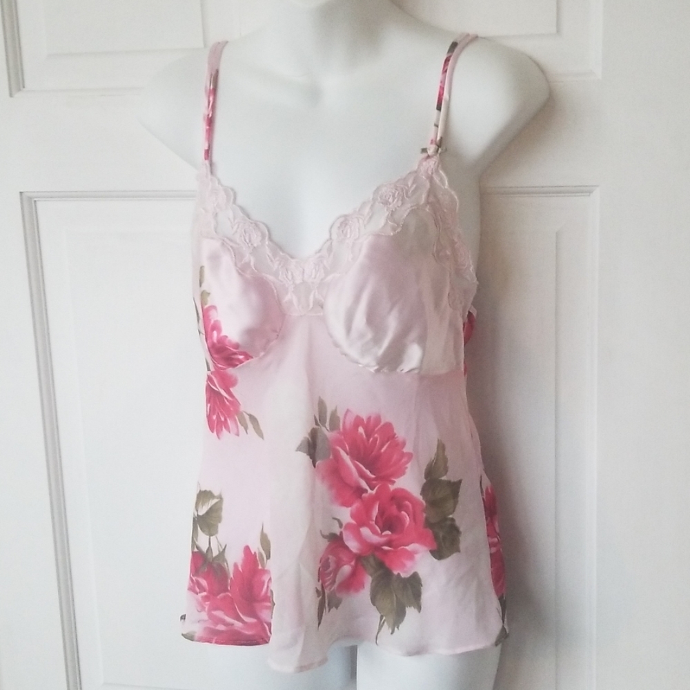 California Dynasty Floral Chemise Top